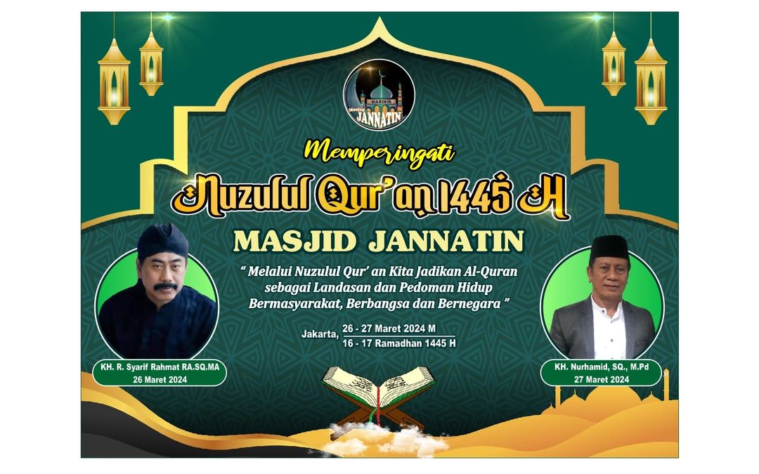 Nuzulul Quran 1445 H
